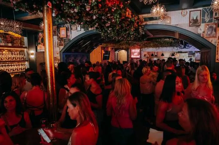 Busy night at Lucy's
